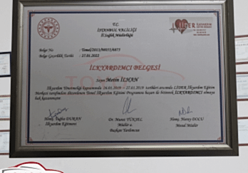 İlkyardımcı Belgesi