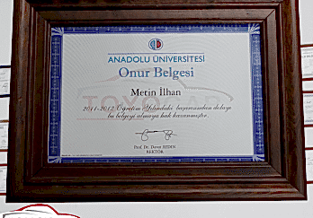Onur Belgesi
