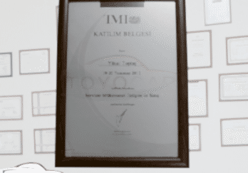 TMI - Katılım Belgesi