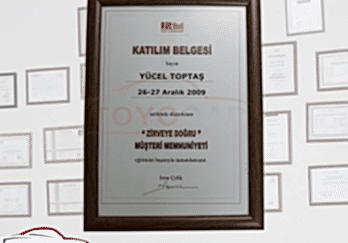 IRM - Katılım Belgesi