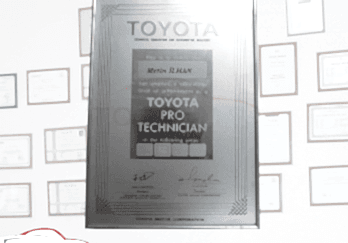 TOYOTA - Katılım Belgesi